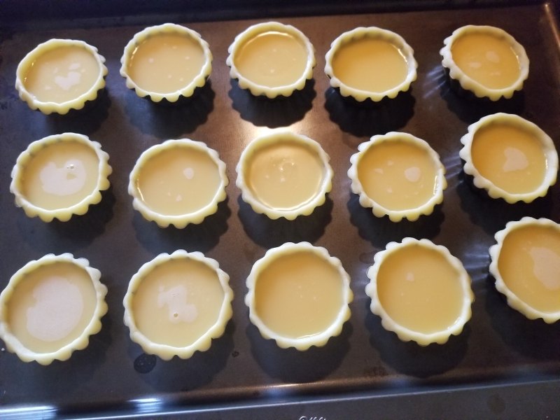 Steps for Making Hong Kong-style Egg Tarts