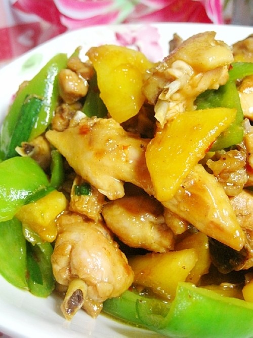 【Animal-themed Cuisine】——Pineapple Chicken