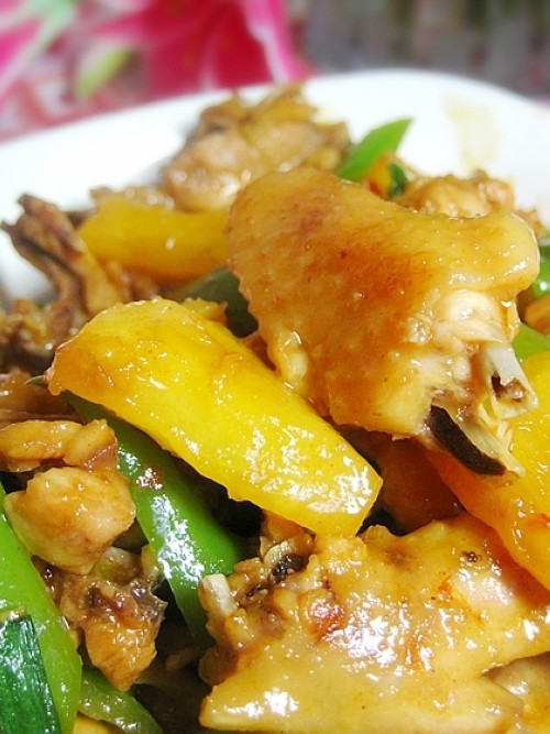 【Animal-themed Cuisine】——Pineapple Chicken