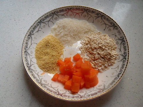 Steps for Cooking Pumpkin Congee