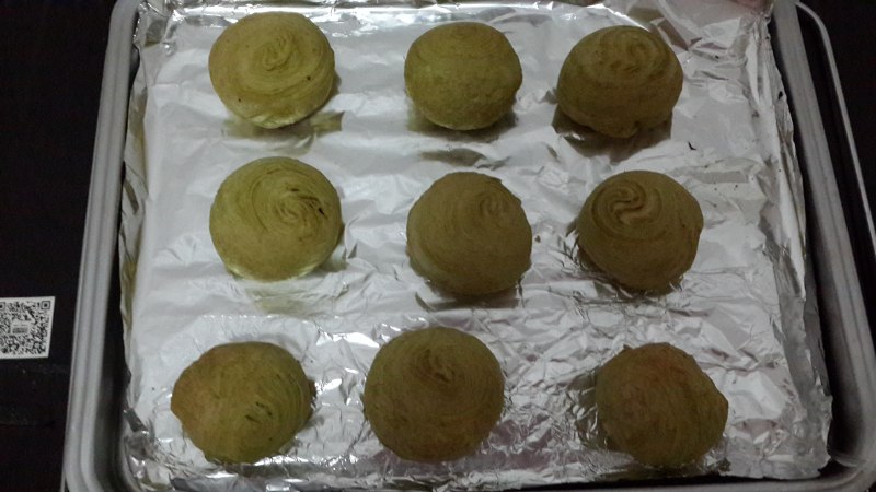 Steps to Make Green Tea Pastry