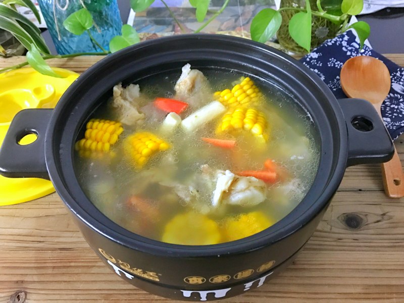 Steps for Cooking Tubular Bone Corn and Yam Stew