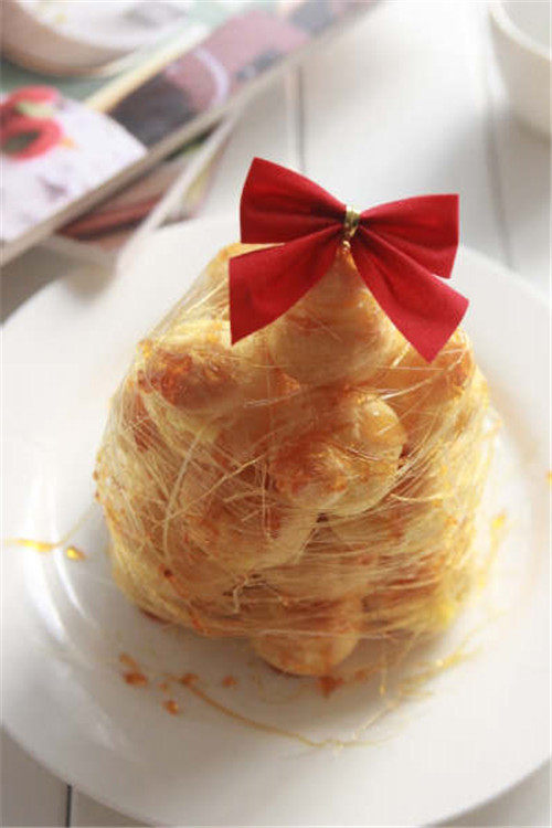 【Tomato Recipe】Caramel Golden Thread Cream Puff Tart - Wrapped in Thick Love