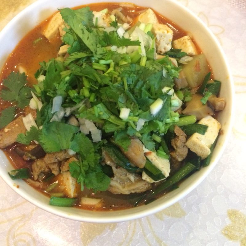 Steps for Making Ningxia Special Lamb Noodle Soup