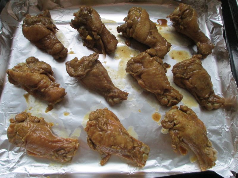 Steps for making Curry Coconut Grilled Chicken Wings