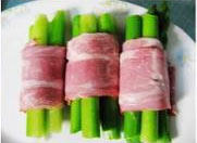 Steps for Making Bacon Wrapped Asparagus Rolls