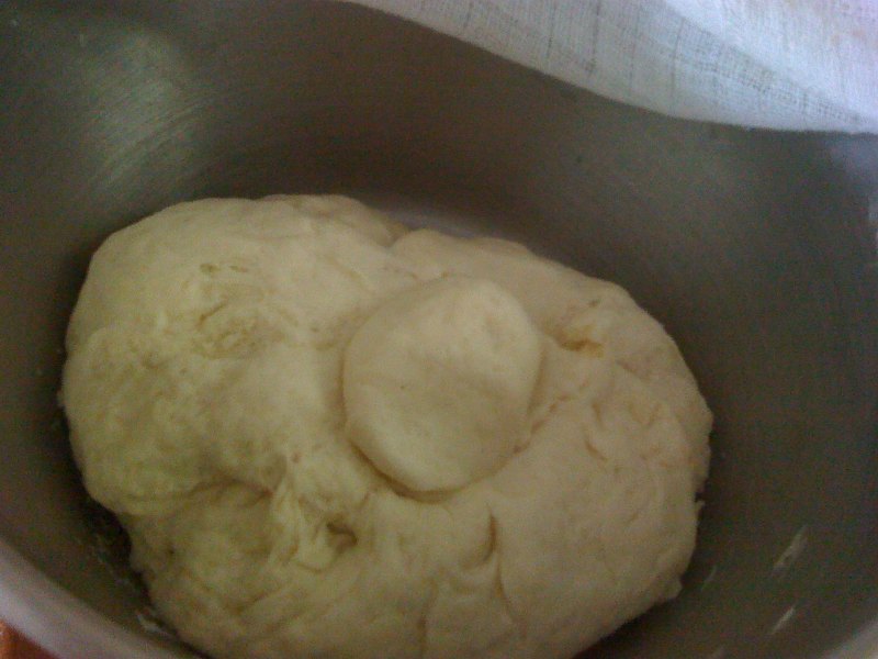 Custard Bun Making Steps