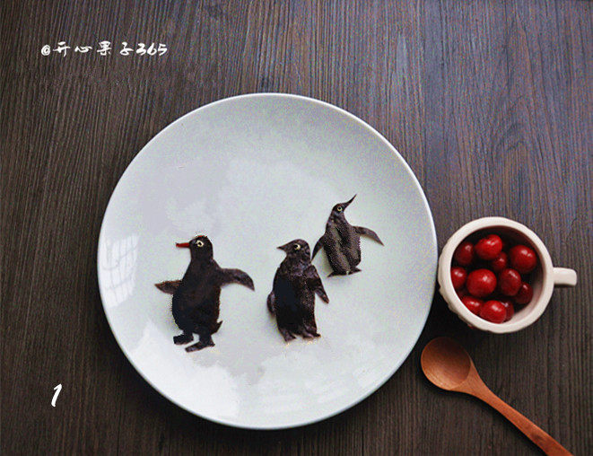 【Let's Take on the Egg Challenge】Creative Egg Plating - Penguin Home Preparation Steps