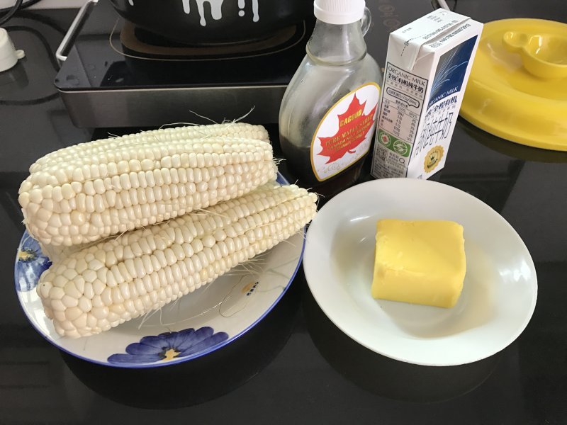 Steps for Making Roasted Maple Corn