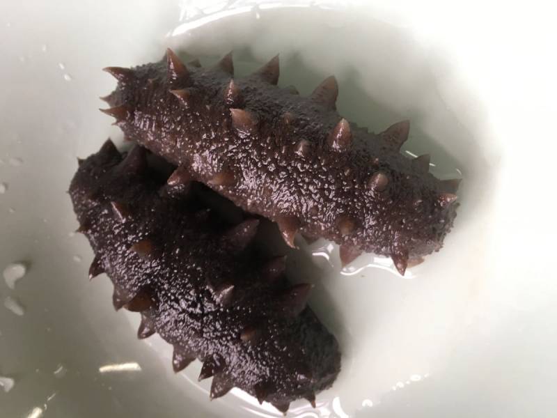 Steps for Cooking Minced Meat Sea Cucumber