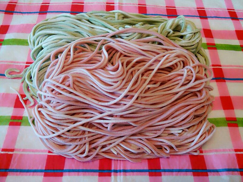 Two-color (AB version) Vegetable Noodles