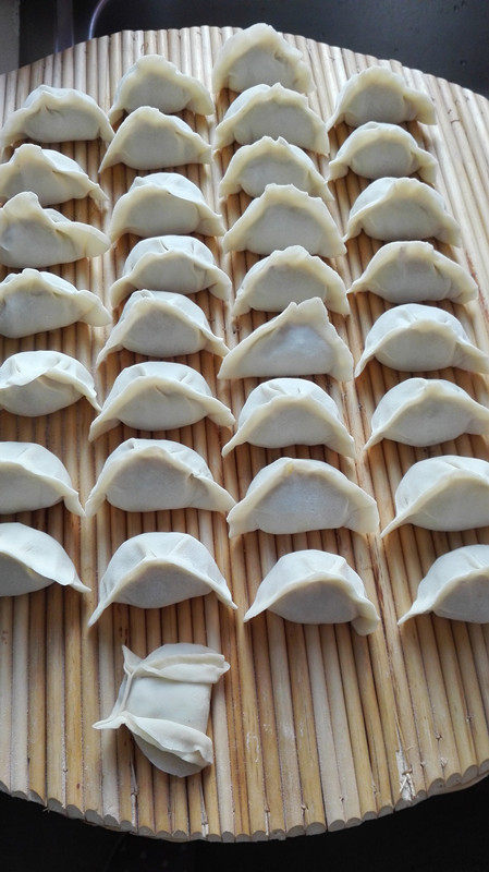 Steps to make San Yang Dumplings