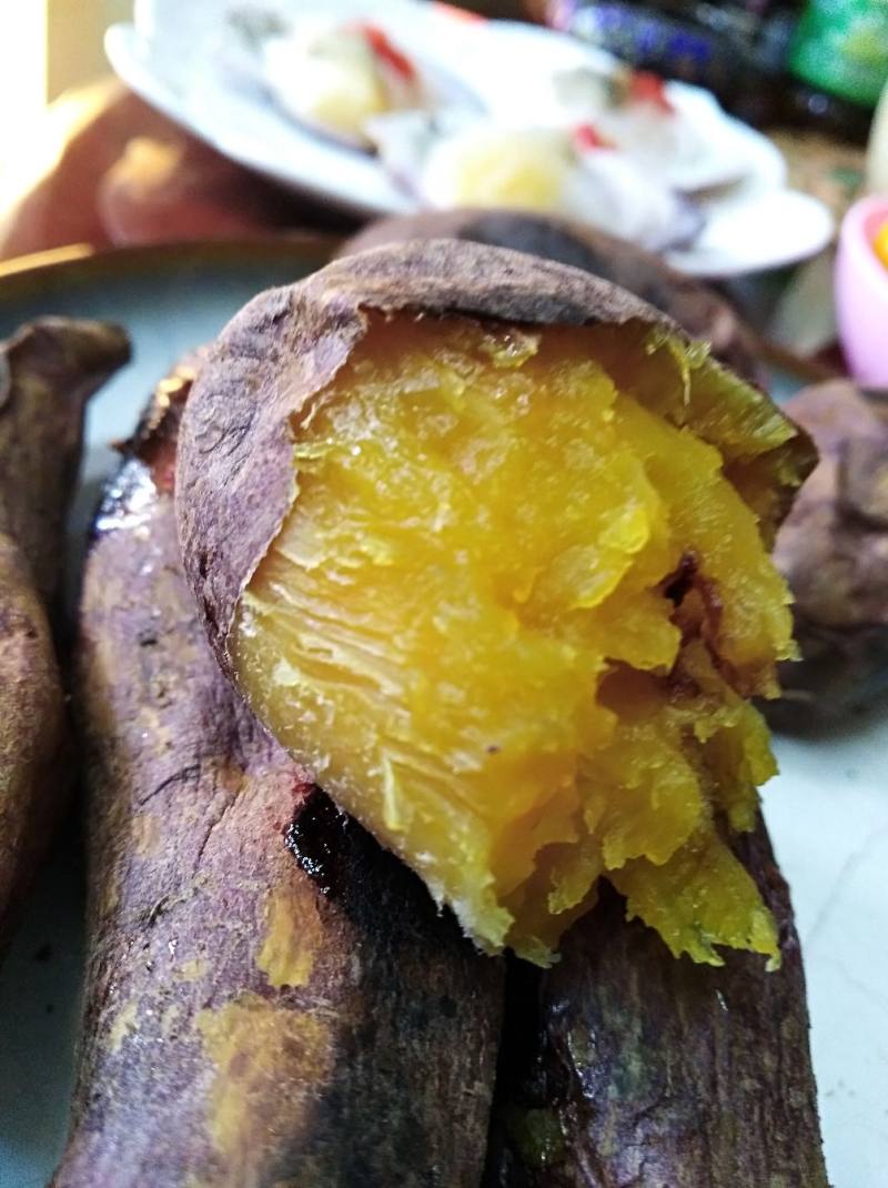 Baked Sweet Potatoes - Step by Step