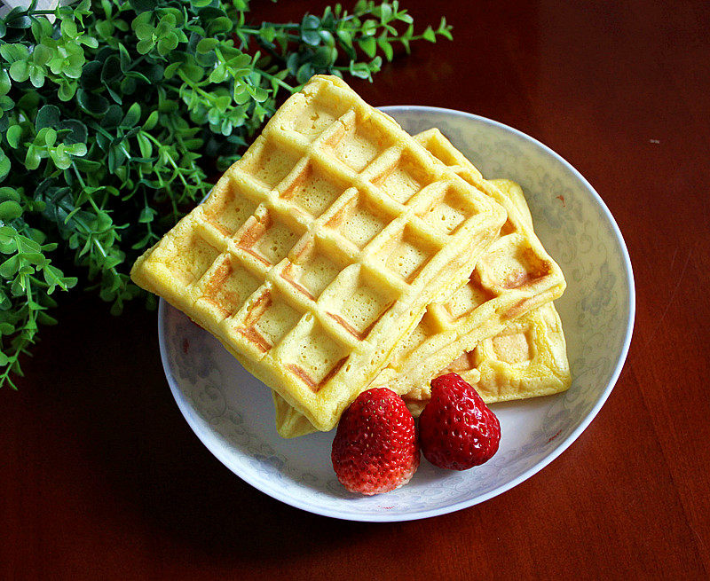 Honey Waffle Cake