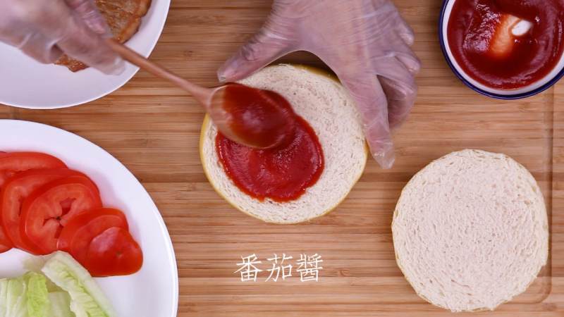 Steps for Making Delicious Chinese Pork Cutlet Sandwich