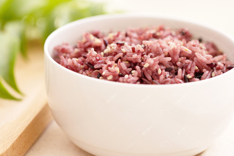 Healthy and Delicious Purple Rice Brown Rice