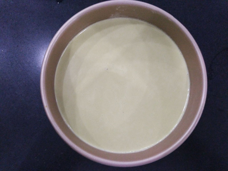 Steps for Making Green Tea Mousse