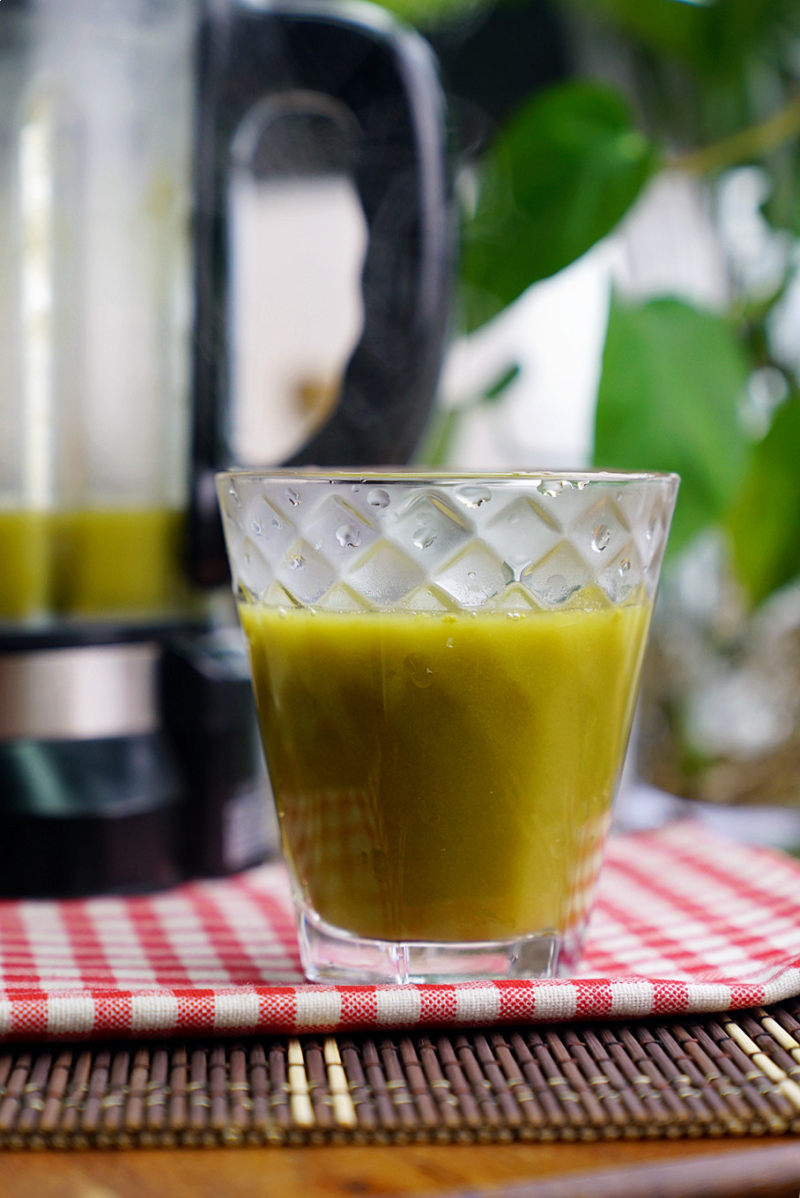 Green Vegetable and Corn Porridge