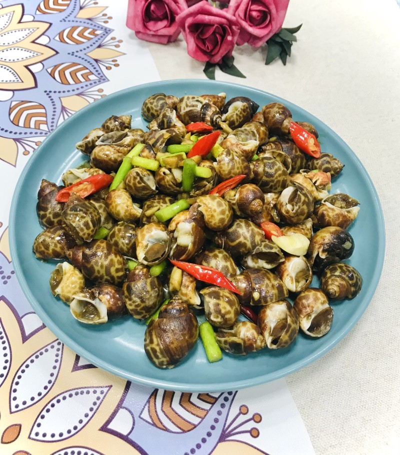 Stir-fried Whelk