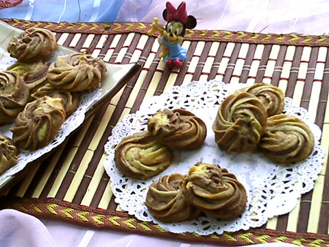 Marble Cocoa Bicolor Cookies