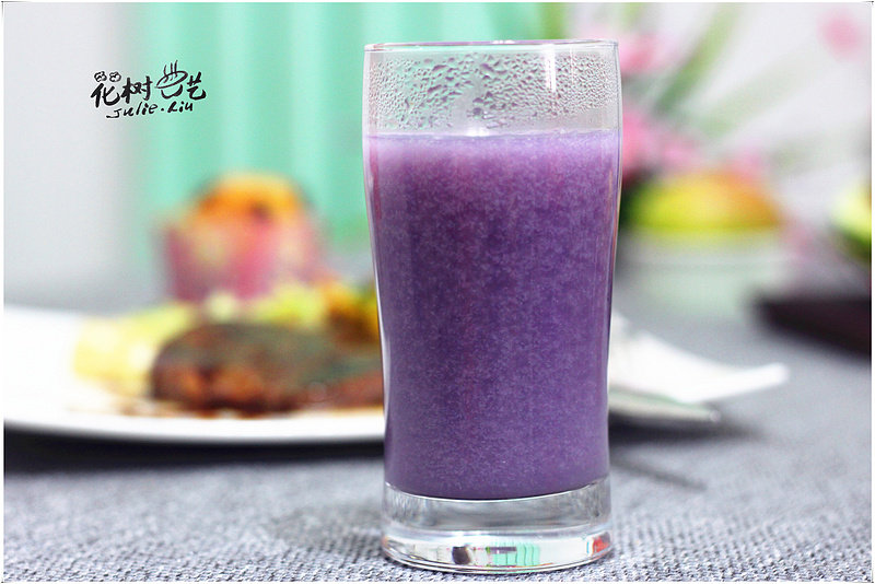 Simple Steps to Delicious Rice Milk - Purple Sweet Potato Rice Milk