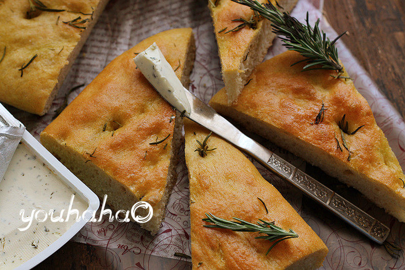 Rosemary Whole Wheat Focaccia