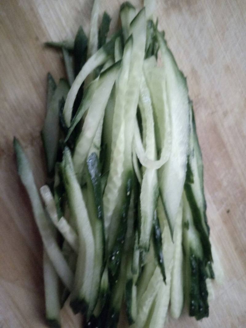 Steps to Cook Cabbage Wrapped Cucumber