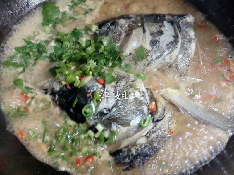 Steps for Cooking Boiled Fat Fish Head