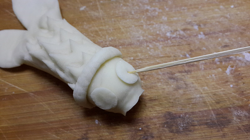 Fish-Shaped Steamed Buns Making Steps