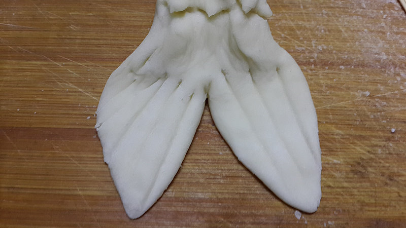 Fish-Shaped Steamed Buns Making Steps