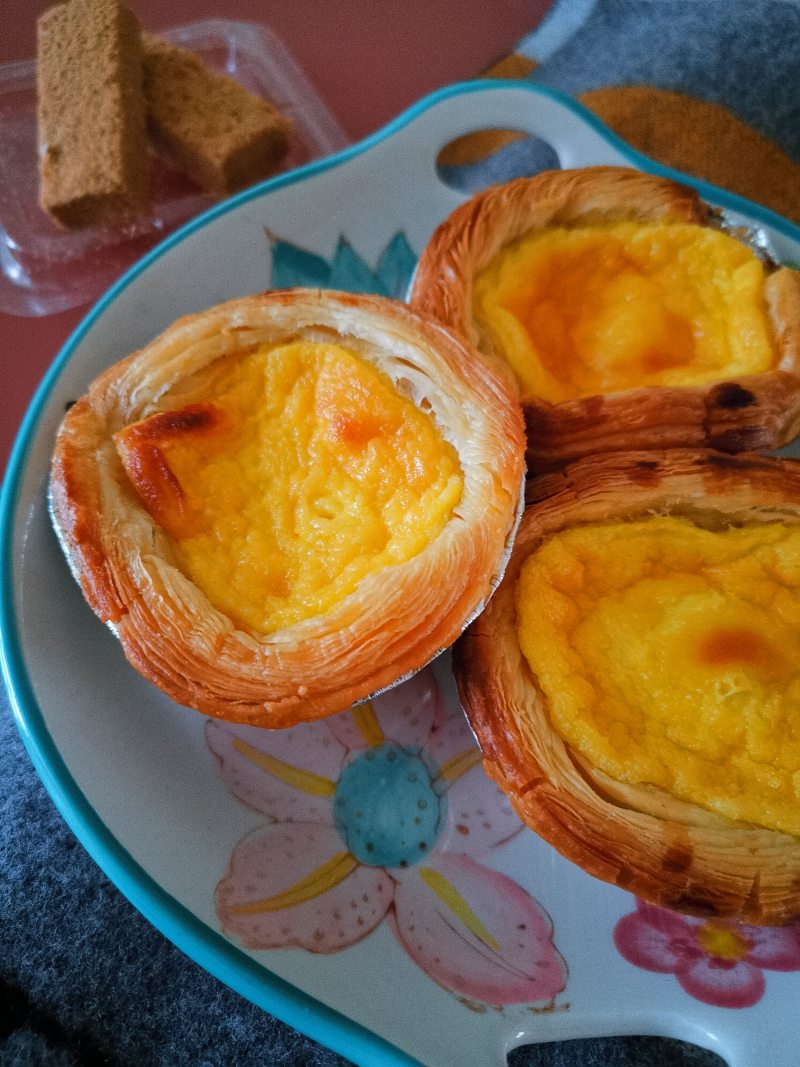 Steps for Making Egg Tarts