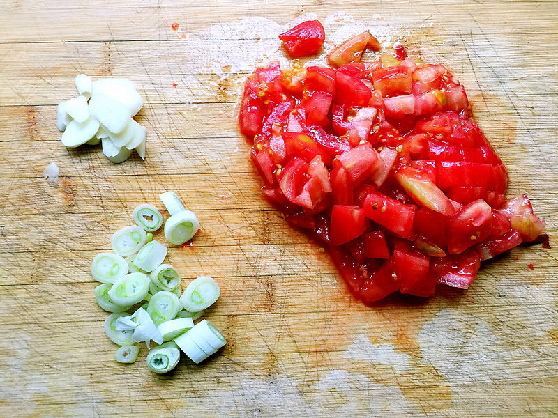 Steps for Cooking Tomato and Eggplant Stir Fry