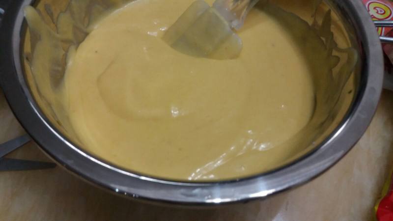 Mango Mousse Cake Making Steps