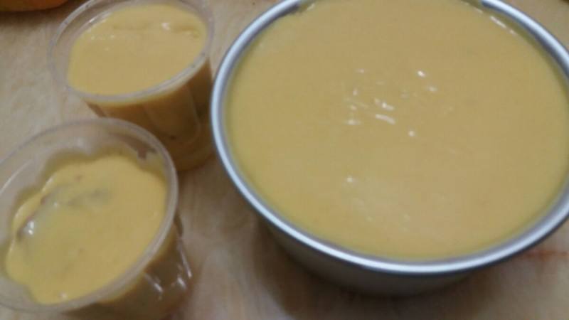 Mango Mousse Cake Making Steps