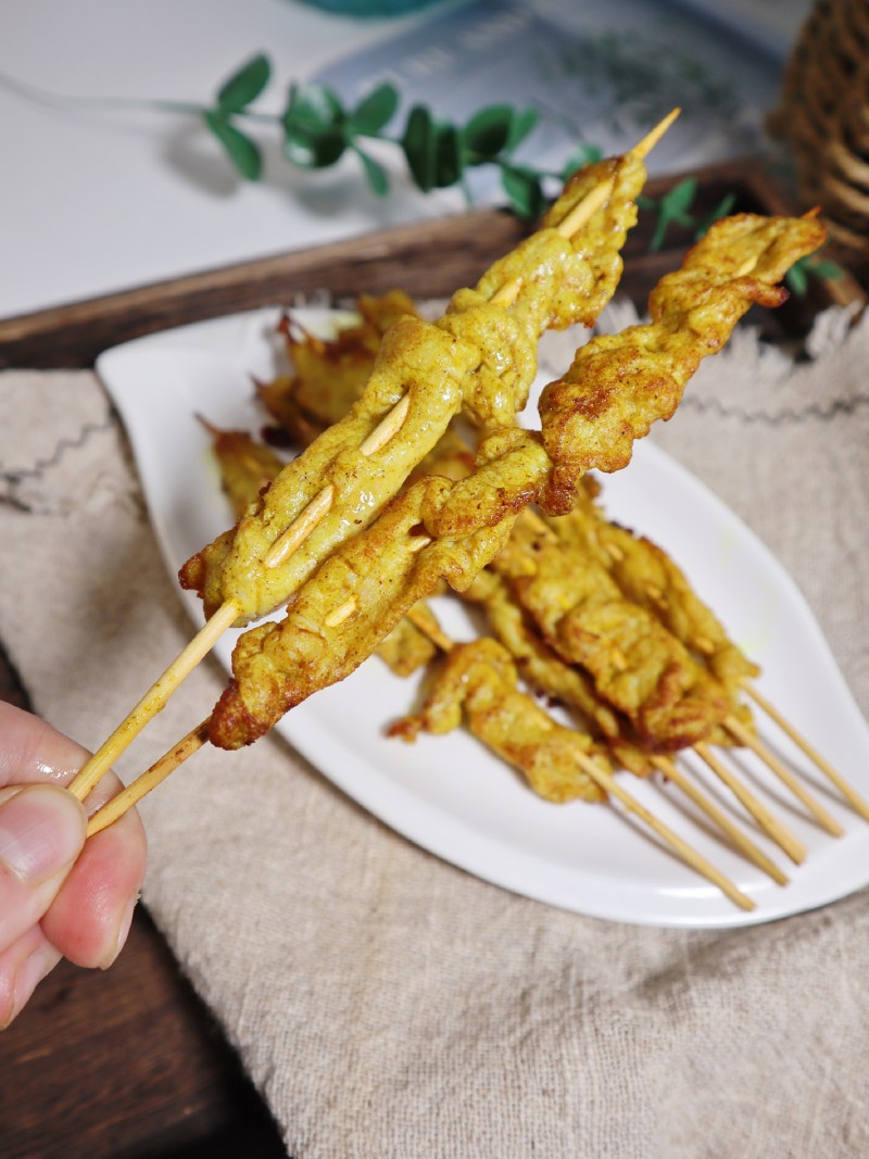 Easy Homemade Curry Pork Skewers, Tender and Flavorful Step-by-Step Guide