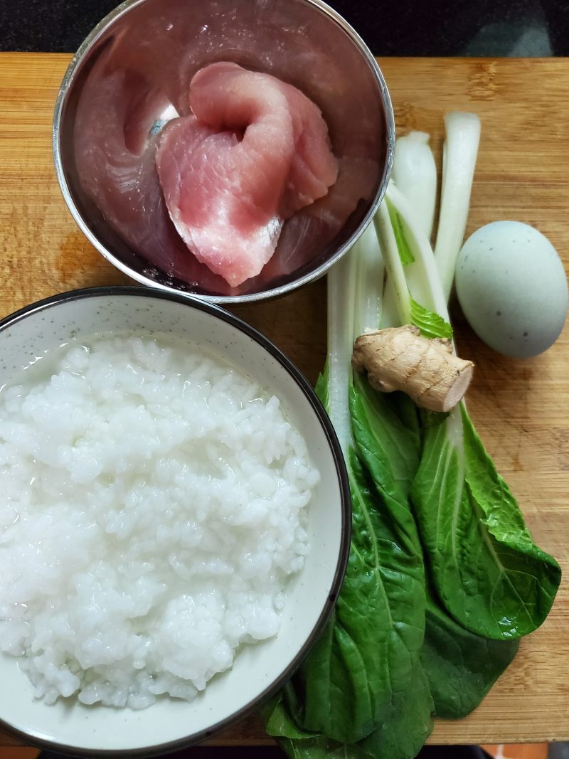 Steps for Making Century Egg Lean Pork Congee