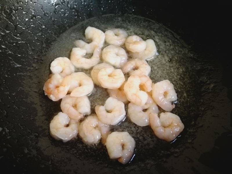 Steps for making Mango Shrimp