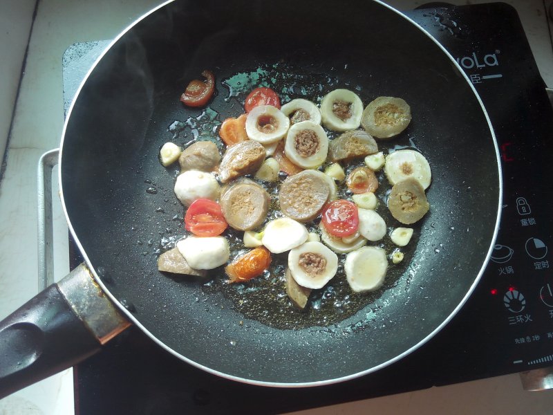 Steps to Make Shimeji Mushroom Soup Spaghetti