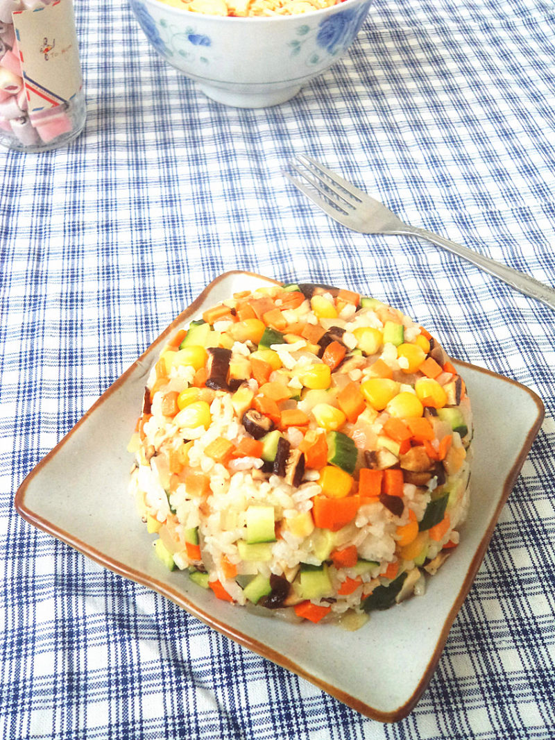 Colorful Fried Rice