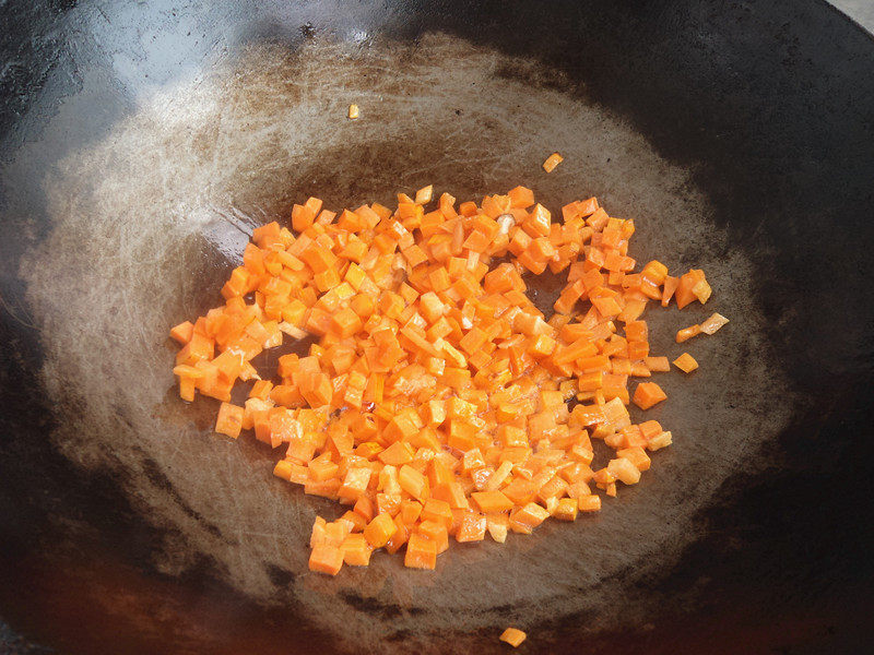 Steps to Make Colorful Fried Rice