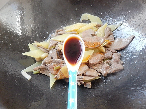 Steps for cooking Pork Liver and Potato Slices