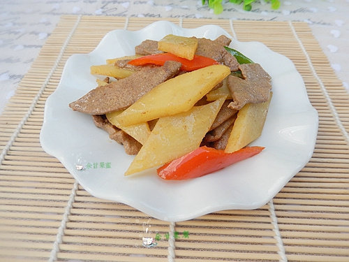 Steps for cooking Pork Liver and Potato Slices