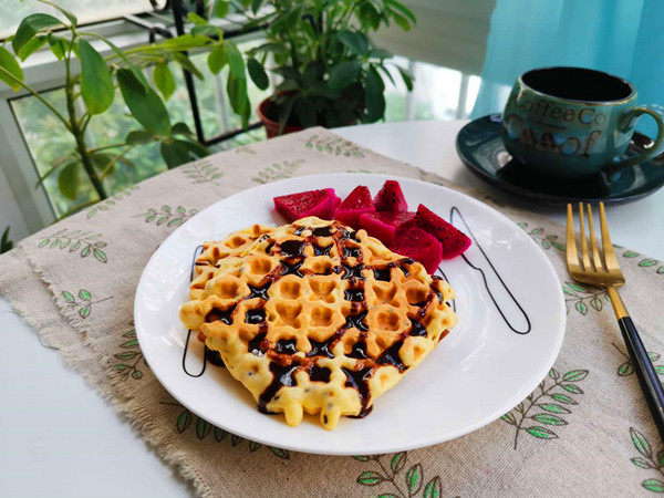 #Spring Seasonal Delight# Waffle