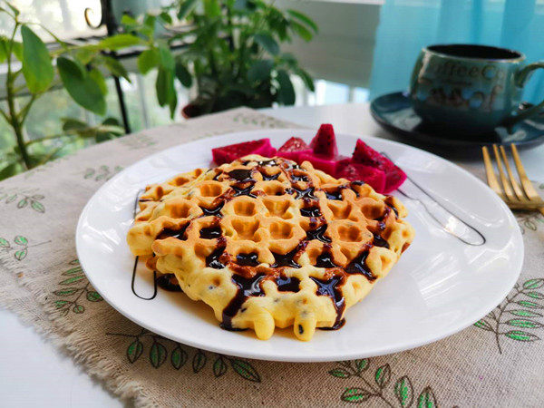 #Spring Seasonal Delight# Waffle