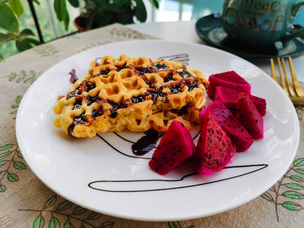 #Spring Seasonal Delight# Waffle