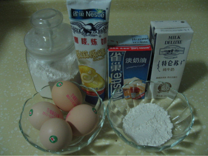 Steps for making Portuguese Egg Tart