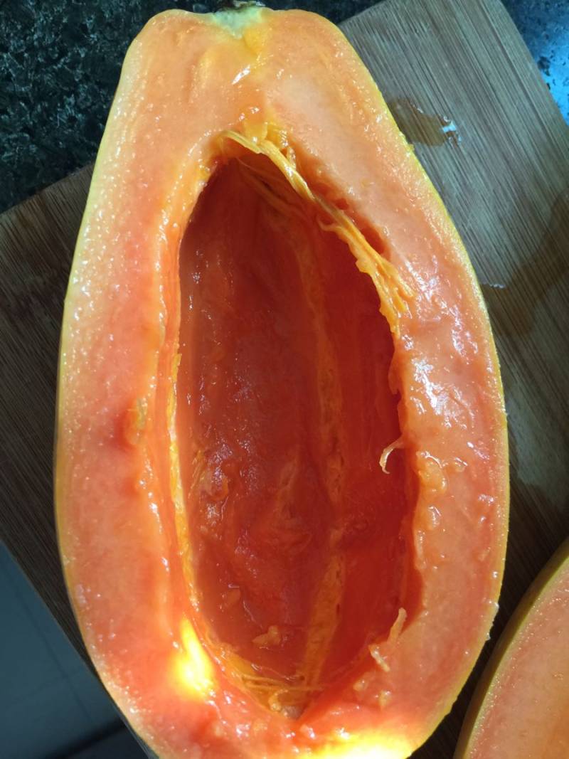 Step-by-Step Instructions for Making Papaya Coconut Cup