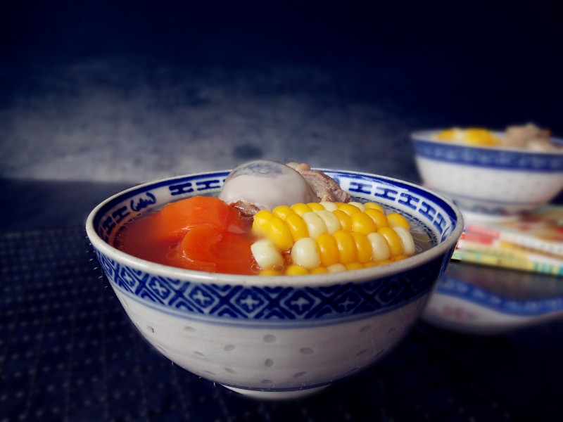 Corn Carrot Pork Bone Soup