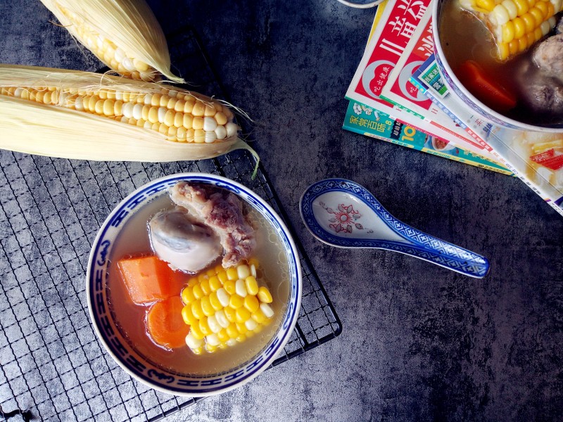 Corn Carrot Pork Bone Soup