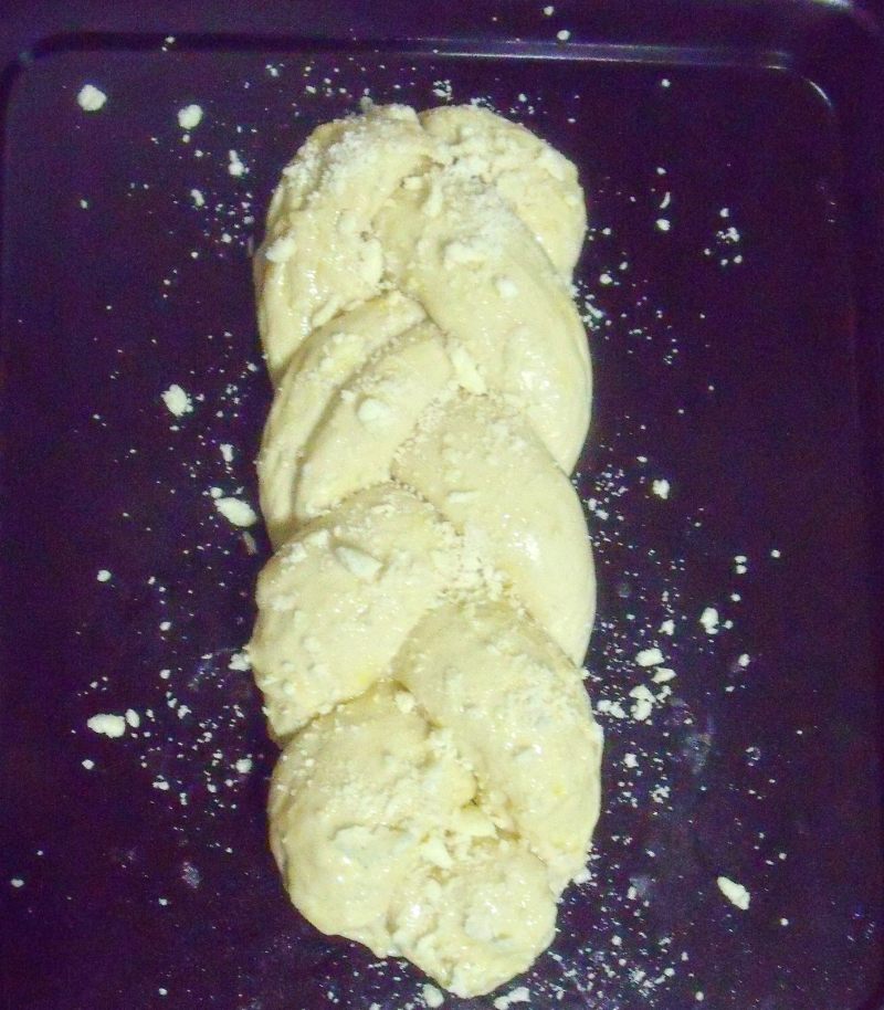 Using Fresh Cream in Bread Really Makes a Difference---Steps for Making Fresh Cream Braided Bread